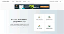 Desktop Screenshot of forexreferral.com